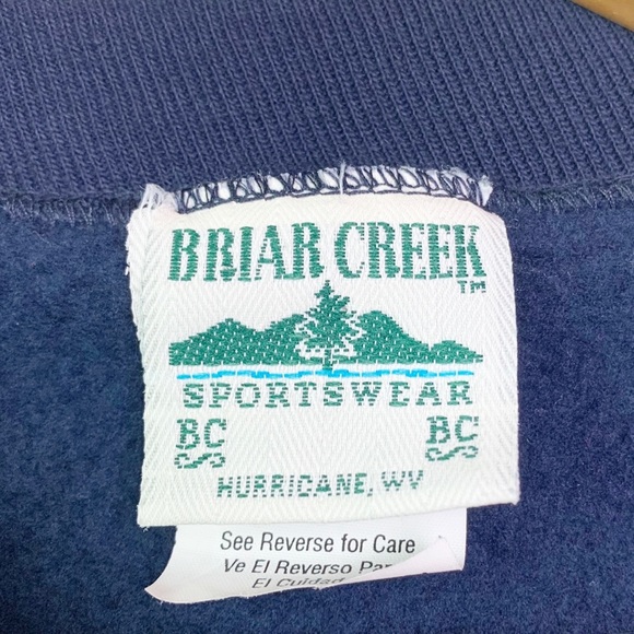 Vintage Norte Dame Navy Blue Sweatshirt - Picture 6 of 6